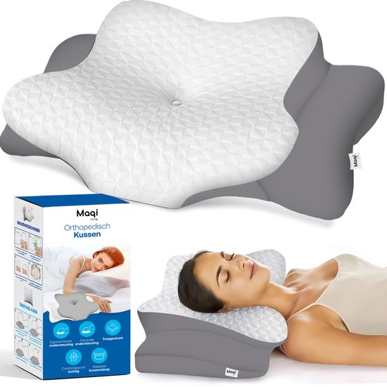 Maqi Living memory foam orthopedisch hoofdkussen