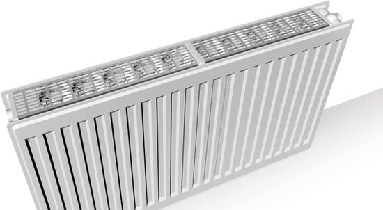 Prillo ClimateBooster radiatorventilator wit met meerdere fans onder radiator