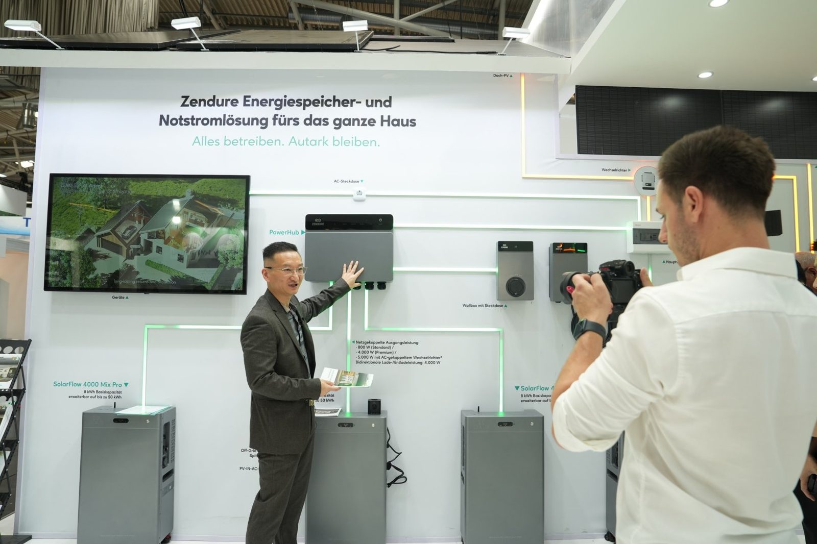 Zendure PowerHub demonstratie Intersolar