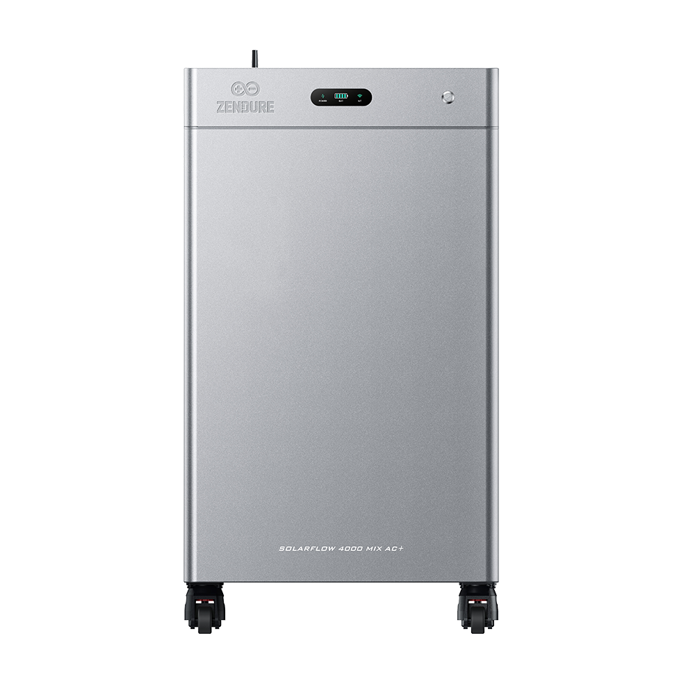 Zendure SolarFlow 4000 Mix AC+, thuisbatterij met 8 kWh en 4 kW op wielen
